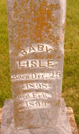 LISLE, BABY - Dallas County, Iowa | BABY LISLE 