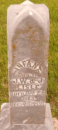 LISLE, INFANT - Dallas County, Iowa | INFANT LISLE 
