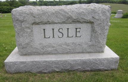 LISLE, FAMILY STONE - Dallas County, Iowa | FAMILY STONE LISLE 