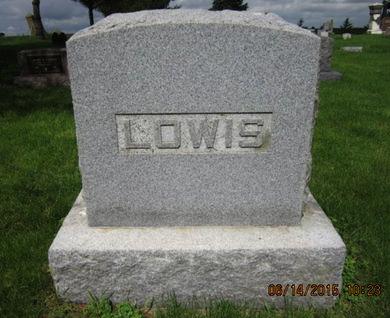 LOWIS, FAMILY STONE - Dallas County, Iowa | FAMILY STONE LOWIS 