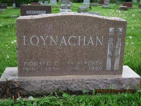 LOYNACHAN, M ALBERTA - Dallas County, Iowa | M ALBERTA LOYNACHAN 