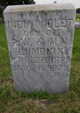 LUMPKIN, INDIA VIOLET - Dallas County, Iowa | INDIA VIOLET LUMPKIN 