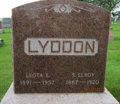 LYDDON, LEOTA E - Dallas County, Iowa | LEOTA E LYDDON 