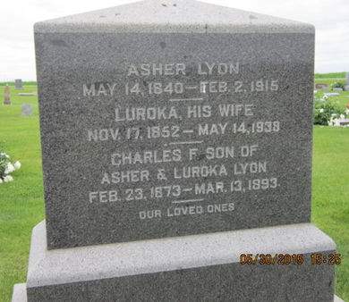 LYON, ASHER - Dallas County, Iowa | ASHER LYON 