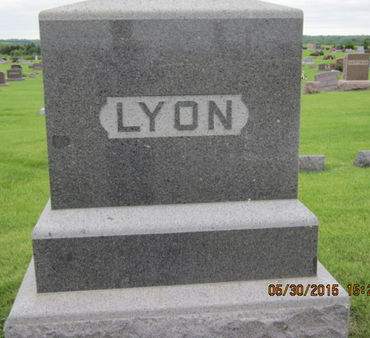 LYON, FAMILY STONE - Dallas County, Iowa | FAMILY STONE LYON 
