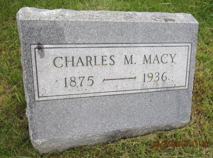 MACY, CHARLES M - Dallas County, Iowa | CHARLES M MACY 