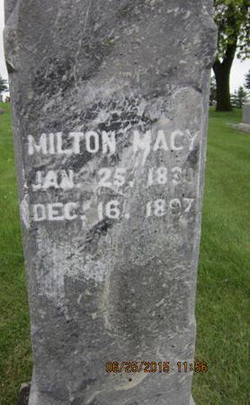 MACY, MILTON - Dallas County, Iowa | MILTON MACY 
