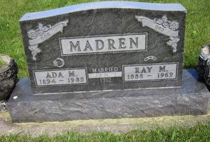 MADREN, RAY M - Dallas County, Iowa | RAY M MADREN 