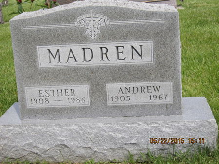 MADREN, ESTHER - Dallas County, Iowa | ESTHER MADREN 