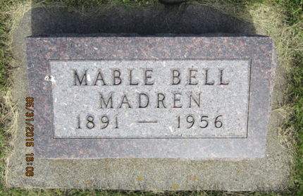 MADREN, MABLE BELL - Dallas County, Iowa | MABLE BELL MADREN 