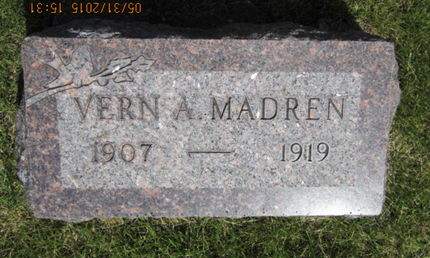 MADREN, VERN A - Dallas County, Iowa | VERN A MADREN 