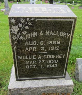 MALLORY, JOHN A - Dallas County, Iowa | JOHN A MALLORY 