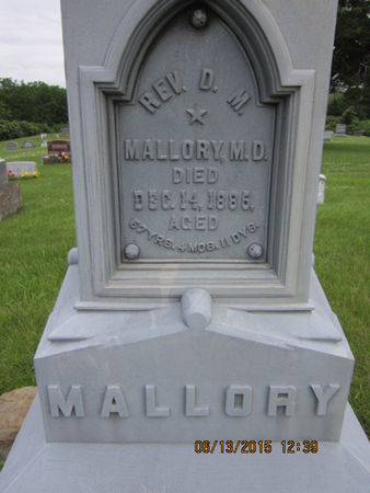 MALLORY, D M - Dallas County, Iowa | D M MALLORY 