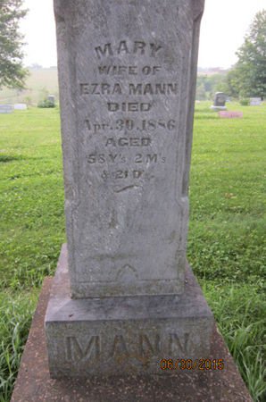 MANN, MARY - Dallas County, Iowa | MARY MANN 
