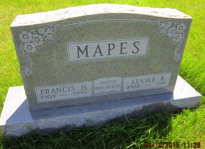 MAPES, FRANCIS H - Dallas County, Iowa | FRANCIS H MAPES 