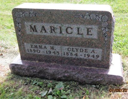 MARICLE, EMMA M - Dallas County, Iowa | EMMA M MARICLE 