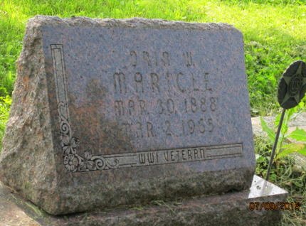 MARICLE, ORIN W - Dallas County, Iowa | ORIN W MARICLE 