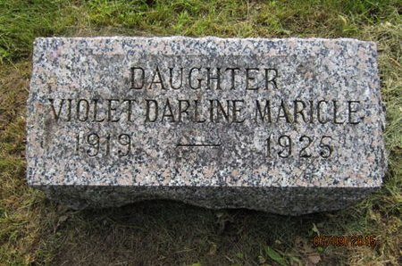 MARICLE, VIOLET DARLINE - Dallas County, Iowa | VIOLET DARLINE MARICLE 