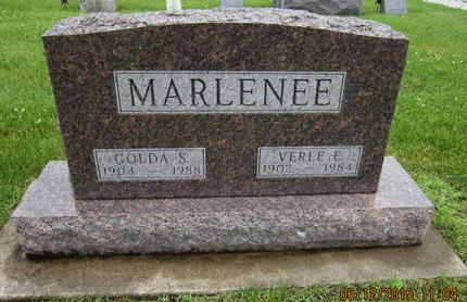 MARLENEE, GOLDA S - Dallas County, Iowa | GOLDA S MARLENEE 
