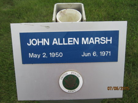 MARSH, JOHN ALLEN - Dallas County, Iowa | JOHN ALLEN MARSH 