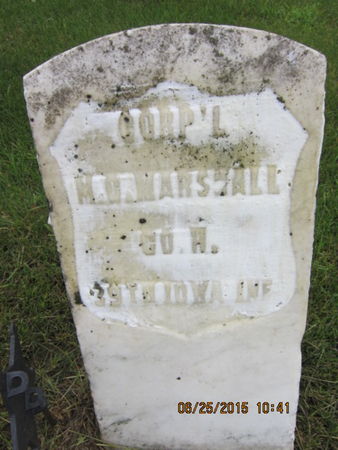 MARSHALL, M C - Dallas County, Iowa | M C MARSHALL 