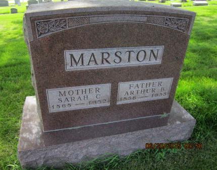 MARSTON, ARTHUR B - Dallas County, Iowa | ARTHUR B MARSTON 