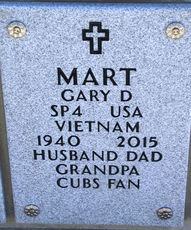 MART, GARY D - Dallas County, Iowa | GARY D MART 