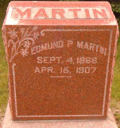 MARTIN, EDMUND P - Dallas County, Iowa | EDMUND P MARTIN 