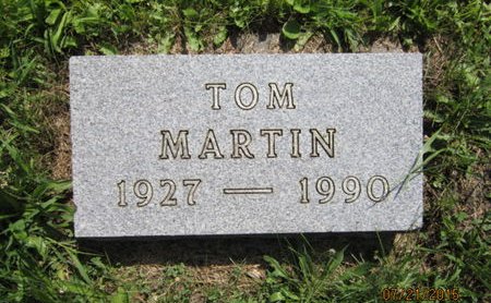 MARTIN, TOM - Dallas County, Iowa | TOM MARTIN 