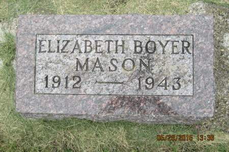 BOYER MASON, ELIZABETH - Dallas County, Iowa | ELIZABETH BOYER MASON 