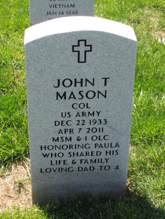 MASON, JOHN T - Dallas County, Iowa | JOHN T MASON 