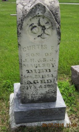 MAULSBY, CURTIS F - Dallas County, Iowa | CURTIS F MAULSBY 