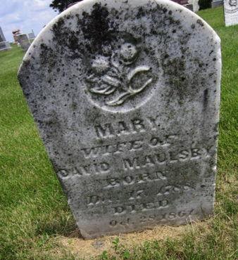 MAULSBY, MARY - Dallas County, Iowa | MARY MAULSBY 