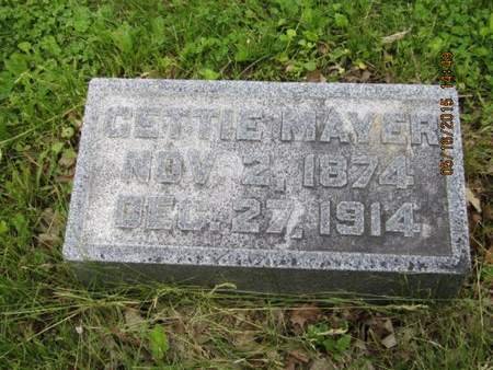 MAYER, GETTIE - Dallas County, Iowa | GETTIE MAYER 