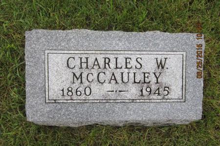 MCCAULEY, CHARLES W - Dallas County, Iowa | CHARLES W MCCAULEY 