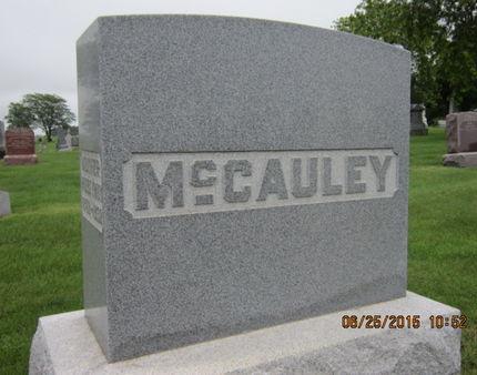 MCCAULEY, FAMILY STONE - Dallas County, Iowa | FAMILY STONE MCCAULEY 