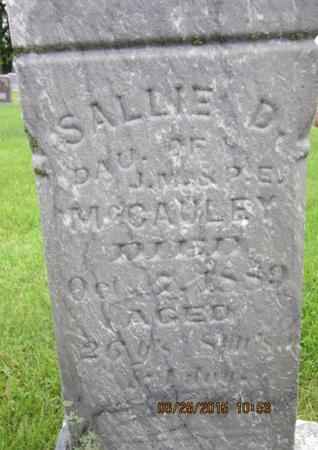 MCCAULEY, SALLIE D - Dallas County, Iowa | SALLIE D MCCAULEY 