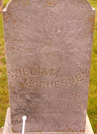 MCCHESNEY, WILLIAM - Dallas County, Iowa | WILLIAM MCCHESNEY 