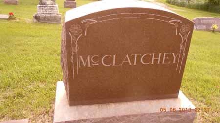 MCCLATCHEY, FAMILY STONE - Dallas County, Iowa | FAMILY STONE MCCLATCHEY 
