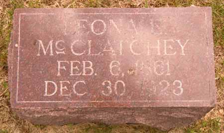 MCCLATCHEY, LEONA E - Dallas County, Iowa | LEONA E MCCLATCHEY 
