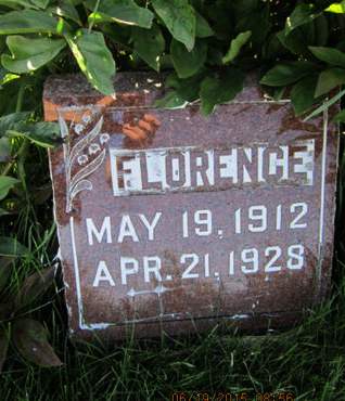 MCCLEARY, FLORENCE - Dallas County, Iowa | FLORENCE MCCLEARY 