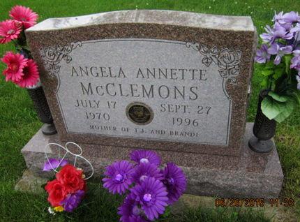 MCCLEMONS, ANGELA ANNETTE - Dallas County, Iowa | ANGELA ANNETTE MCCLEMONS 