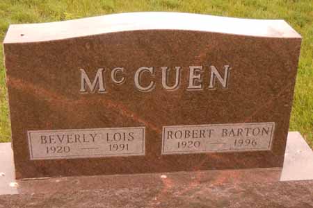 MCCUEN, ROBERT BARTON - Dallas County, Iowa | ROBERT BARTON MCCUEN 