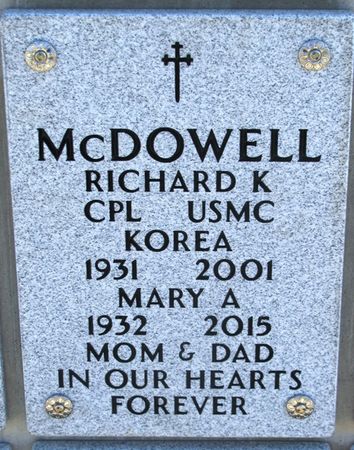 MCDOWELL, MARY A - Dallas County, Iowa | MARY A MCDOWELL 