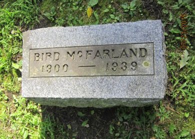 MCFARLAND, BIRD - Dallas County, Iowa | BIRD MCFARLAND 