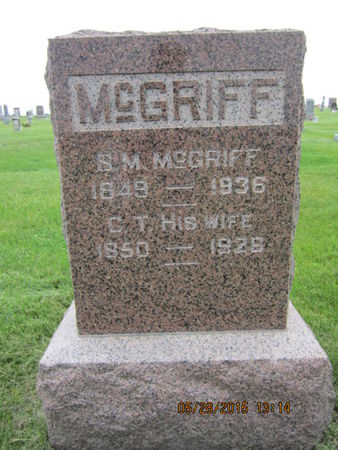 MCGRIFF, C T - Dallas County, Iowa | C T MCGRIFF 