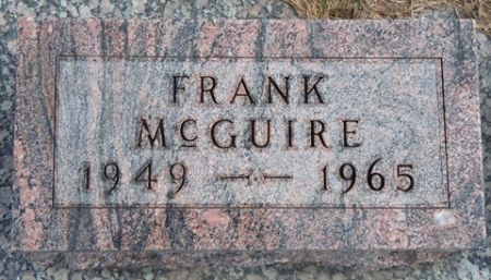 MCGUIRE, FRANK - Dallas County, Iowa | FRANK MCGUIRE 