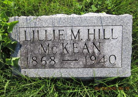 MCKEAN, LILLIE M - Dallas County, Iowa | LILLIE M MCKEAN 