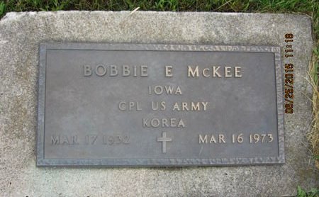 MCKEE, BOBBIE E - Dallas County, Iowa | BOBBIE E MCKEE 