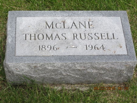 MCLANE, THOMAS RUSSELL - Dallas County, Iowa | THOMAS RUSSELL MCLANE 